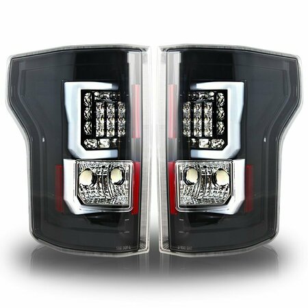 WINJET Led Tail Light -Glossy Black / Clear CTWJ-0440-GBC